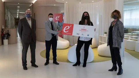 De izquierda a derecha, Federico Guti&eacute;rrez-Solana; Daniel P&eacute;rez; Carmen Marcos y Teresa Iglesias.