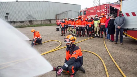 Los Bomberos de Camargo reciben formaci&oacute;n sobre hidr&aacute;ulica aplicada a las intervenciones