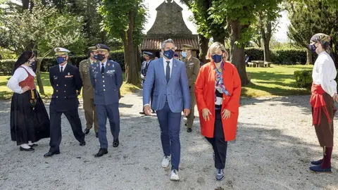 El Vicepresidente Y Consejero De Universidades, Igualdad, Cultura Y Deporte, Pablo Zuloaga, Asiste Al Acto Conmemorativo Del Homenaje A Pedro Velarde Y Santill&aacute;n.