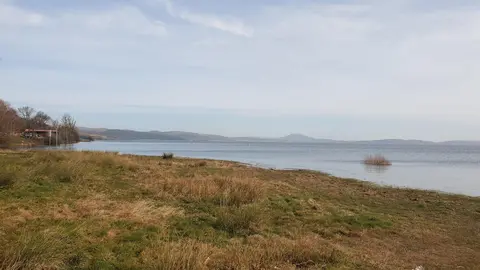 Archivo - El embalse del Ebro