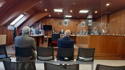 Exalcalde de Noja Jes&uacute;s D&iacute;az en el juicio por el caso 'Nocanor'