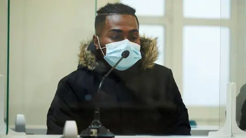 El autor confeso del crimen machista registrado en Laredo en 2019 durante el juicio.