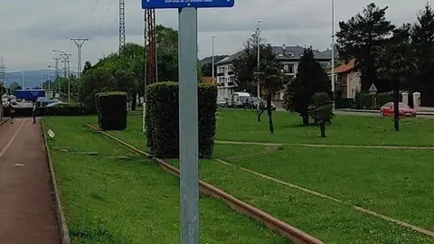 Se&ntilde;al de senda verde.