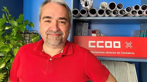 David Est&eacute;bez, nuevo responsable de la Federaci&oacute;n de Servicios a la Ciudadan&iacute;a de CC.OO en Cantabria