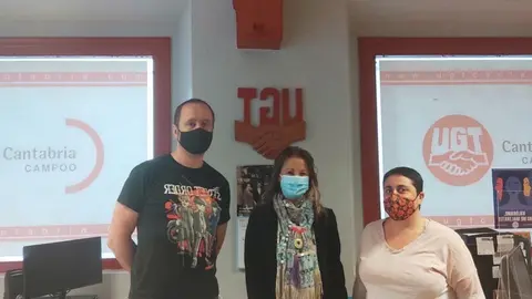 Reuni&oacute;n IU y UGT Campoo
