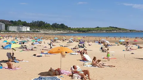 Archivo - Segunda Playa de Santander