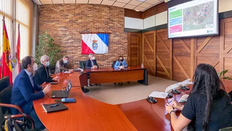 Comisi&oacute;n de seguimiento Solvay-Ayuntamiento de Polanco