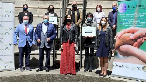 Entrega de distinciones