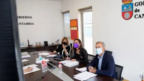 La consejera de Presidencia, Interior, Justicia y Acci&oacute;n Exterior, Paula Fern&aacute;ndez Via&ntilde;a, preside la Comisi&oacute;n de Coordinaci&oacute;n de la Polic&iacute;a Local de Cantabria