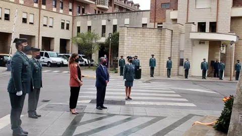 Acto homenaje 177 aniversario de la Guardia Civil celebrado en Campogiro