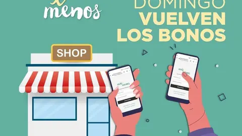 Cartel de la campa&ntilde;a 'M&aacute;s x menos'