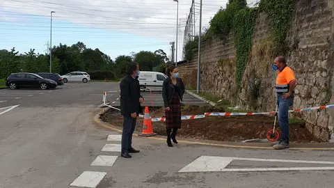 Instalaci&oacute;n de un nuevo paso de cebra en Astillero