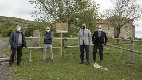 El consejero Guillermo Blanco visita las actuaciones del proyecto LIBERA en el entorno de los centros de interpretaci&oacute;n del sur De la regi&oacute;n