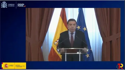 El ministro de Agricultura, Pesca y Alimentaci&oacute;n, Luis Planas