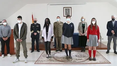La consejera de Educaci&oacute;n y Formaci&oacute;n Profesional, Marina Lomb&oacute;, asiste a la entrega de premios del Certamen &lsquo;Carta a un militar espa&ntilde;ol&rsquo;. 
21 may 21