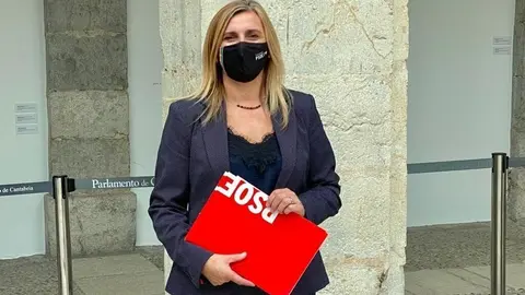 La portavoz del Grupo Parlamentario Socialista, Noelia Cobo.