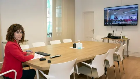 La Consejera De Empleo Y Pol&iacute;ticas Sociales, Ana Bel&eacute;n &Aacute;lvarez, Participa En El Comit&eacute; De Seguimiento Del Programa Operativo Fondo Social Europeo De Cantabria 2014-2020.