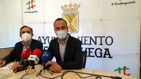 Cruz Viadero y L&oacute;pez Estrada en rueda de prensa