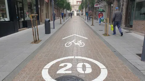 Semipeatonalizaci&oacute;n de la calle San Luis