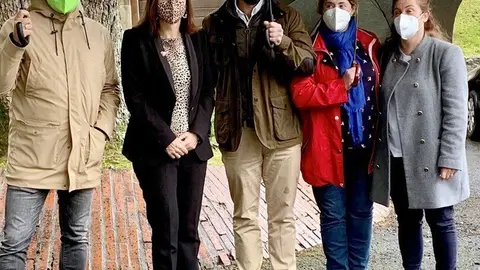 La Consejera De Presidencia, Interior, Justicia Y Acci&oacute;n Exterior, Paula Fern&aacute;ndez Via&ntilde;a, Realiza Una Visita Institucional A Ribamont&aacute;n Al Monte