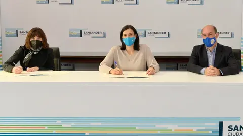 Firma del convenio con la Asociaci&oacute;n de Esclerosis M&uacute;ltiple