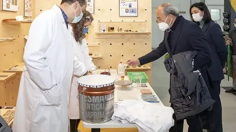 Archivo - Visita del consejero Javier L&oacute;pez Marcano al Centro Tecnol&oacute;gico CTC