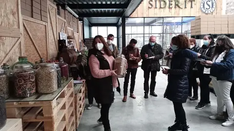 Visita de los alumnos del taller de empleo de bar y cafeter&iacute;a a Siderit