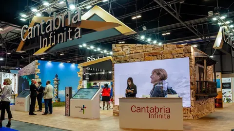 Stand de Cantabria en Fitur 2021