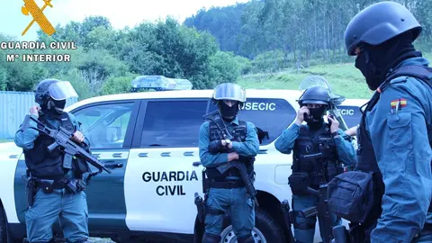 Agentes de la Guardia Civil