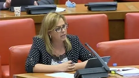 Archivo - La diputada por Cantabria del Partido Popular, Elena Castillo