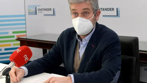 Archivo - El portavoz del equipo de Gobierno, Javier Ceruti