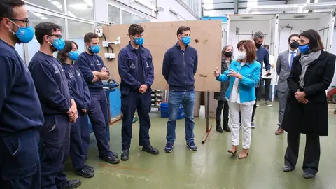 La Consejera De Empleo Y Pol&iacute;ticas Sociales, Ana Bel&eacute;n &Aacute;lvarez, Y La Alcaldesa De Santander, Gema Igual, Visitan La Escuela Taller De Santander &lsquo;Servicios Y Medioambiente 2020&rsquo;. 26 MAY 21