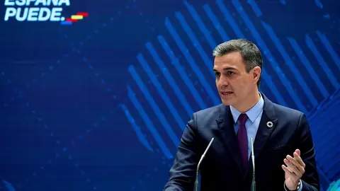 El presidente del Gobierno, Pedro S&aacute;nchez, el 26 de mayo
