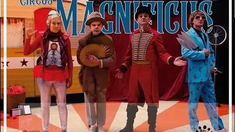Cartel del espect&aacute;culo 'Circus Magn&iacute;ficus' de Torrelavega