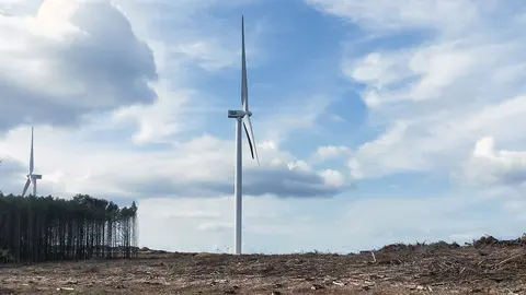 Archivo - E&oacute;licos de Paradela (Lugo)