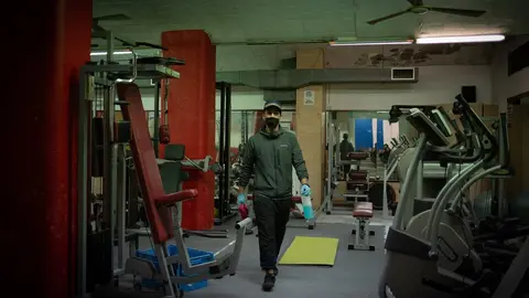 Archivo - Interior de un gimnasio