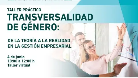 Cartel taller sobre transversalidad de g&eacute;nero