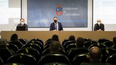 El consejero Guillermo Blanco en la jornada