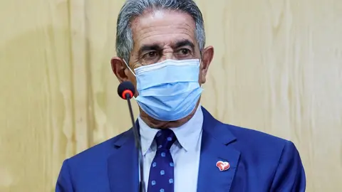 El presidente de Cantabria, Miguel &Aacute;ngel Revilla