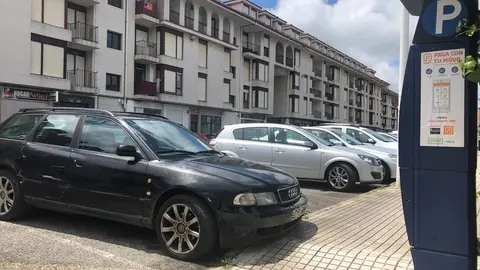 Archivo - Parqu&iacute;metro en Noja