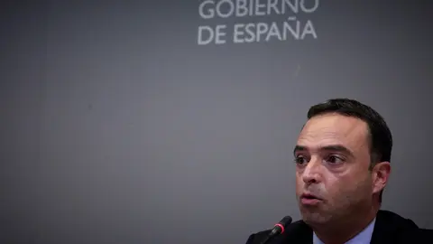 El secretario general de Salud Digital, Informaci&oacute;n e Innovaci&oacute;n del Ministerio de Sanidad, Alfredo Gonz&aacute;lez, durante la comparecencia para informar sobre el 'Certificado COVID Digital UE' y sobre el seguimiento de la pandemia, a 7 de junio de 2021, en Ma