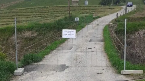 Uno de los puentes de Adif en Val de San Vicente