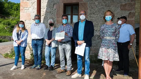 El consejero de Sanidad, Miguel Rodr&iacute;guez, realiza una visita a  Tresviso y Lamas&oacute;n