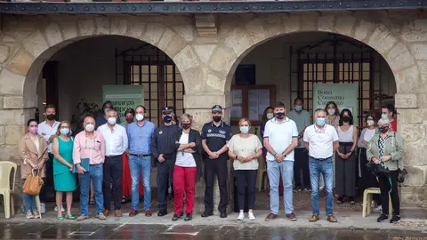 Concentraci&oacute;n contra la violencia machista.