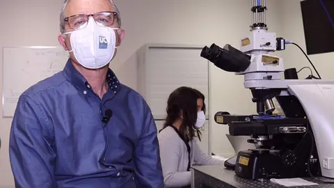 El catedr&aacute;tico de &Oacute;ptica de la UC y responsable del grupo de investigaci&oacute;n, Fernando Moreno