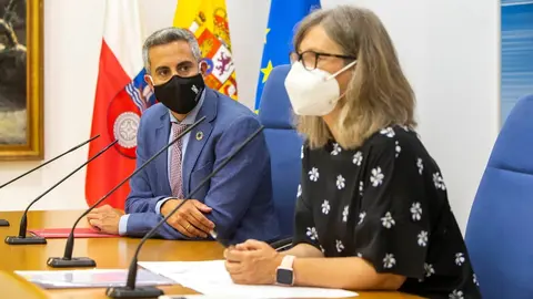 El vicepresidente y consejero de Universidades, Igualdad, Cultura y Deporte, Pablo Zuloaga, presenta, en rueda de prensa, el Plan Corresponsables.