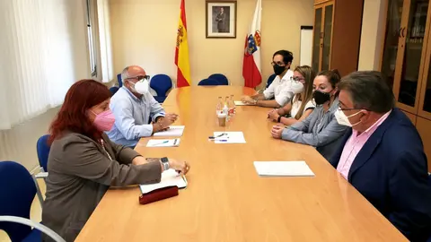 Reuni&oacute;n entre la Consejer&iacute;a de Sanidad y el Ayuntamiento de Noja