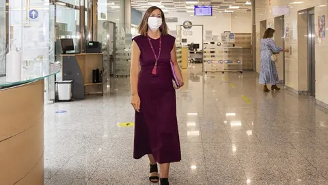 La consejera de Econom&iacute;a y Hacienda, Mar&iacute;a S&aacute;nchez, informa, en rueda de prensa, de losacuerdos del Consejo de Gobierno.