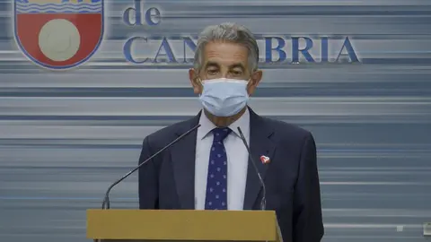 El presidente de Cantabria, Miguel &Aacute;ngel Revilla.