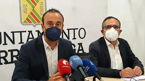 Cruz Viadero y L&oacute;pez Estrada, en rueda de prensa